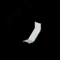 Крышка лотка монтажного углового 90 вверх ЛР90В.100.10.236.1.2 СОЭМИ