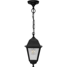 Светильник садовопарковый Feron НСУ 0460001 подвесной 4х гранник 60W E27 230V черный 32255