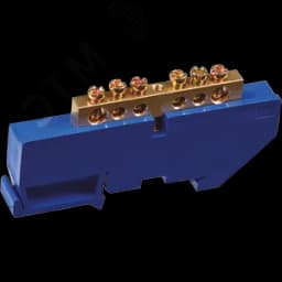 Шина нулевая на DIN-изол NBB-M69-6D/B