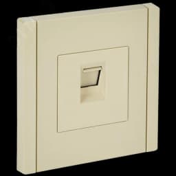 FORTE&PIANO Розетка компьютерная RJ45 кат.5E FP432 ваниль IEK