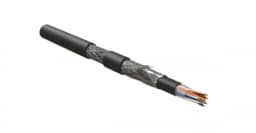 Кабель для сетей Industrial Ethernet 5е Hyperline ISFUTP4-C5E-P24/19-PVC/PVC-BK (500 м)