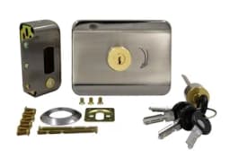 Замок AT-EL201A Электромеханический замок моторного типа, накладной, универсальный