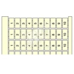 Маркировка вертикальная RC610 (1...100)