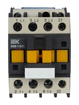 Контактор КМИ-11811 18А 230В/АС3 1НЗ KARAT IEK KKM11-018-230-01