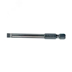 Бита плоская шлицевая серия Industrial E6.3 SL6,5х1,2х73мм, 5шт 03061710 Felo