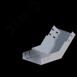 Лоток монтажный угловой 45 вверх ЛУ45В.200.100.400.1,2.1