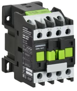 Контактор КМИе-10911 9А 110В/АС3 1НЗ GENERICA KKME11-009-110-01