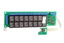 Встраиваемый релейный модуль на 16 реле. Первые 4 реле с перекидными контактами Гранд МАГИСТР РМ16