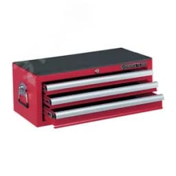 Ящик инструментальный, 3 ящика, красный