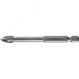 Сверло по кафелю и стеклу 4 мм 4х кромка