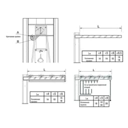 Комплект шлагбаума CAME G6000 Classico (правый 6 м.)