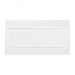 Корпус встраиваемый с белой дверью 1 ряд 17 модулей IP41 ЩРВ-М