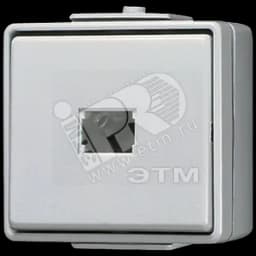 Кнопка накладная без фиксации 1п 1НО IP44