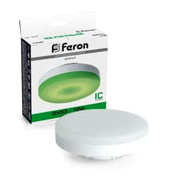 Лампа светодиодная Feron LB455 GX53 12W зеленая 48560
