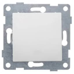 Выключатель одноклавишный Ugra, механизм, 10А, 250В, белый GUSI Electric