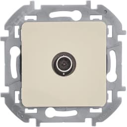 Розетка TV «звезда» 2 дБ 0 2400 мГц INSPIRIA слоновая кость