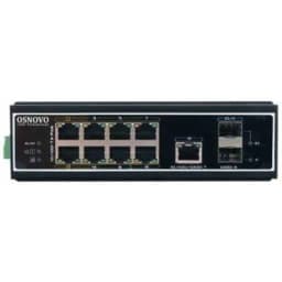 Промышленный неуправляемый 11 портовый PoE коммутатор SW-60812/I Osnovo