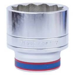 Головка торцевая стандартная двенадцатигранная 1", 71 мм