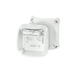 Коробка клеммная 5 положений до 4мм2 104х104х70 IP66/67 серая стойкая к УФ