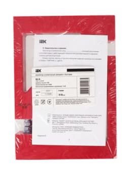 Изолятор ступенчатый ИС4-30 (М8) силовой с болтом IEK YIS11-4-30-B