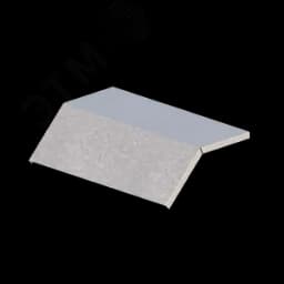 Крышка лотка монтажного углового 45 вниз ЛР45Н.400.10.250.0,7.2