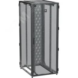Шкаф серверный by ZPAS 19" 42U 0.8x1м одностворчатые перфорированные двери черный РФ ITK