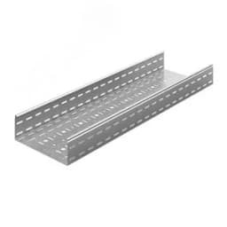 Универсальный лоток перфорированный 150х100х3000, толщина 1,5 мм, Сендзимир цинк OSTEC