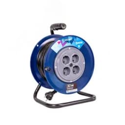 Удлинитель КОСМОС катушка 16А 4 гн ПВС 2*1,5 30м