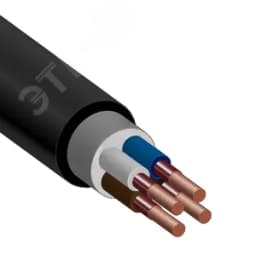 Кабель силовой ВВГнг(А)-FRLS 4х1.5-0.660 (N) однопроволочный круглый