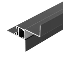 Профиль СEILS12SHADOW20SIDE3000 ANOD BLACK Arlight Алюминий 052226