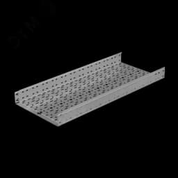 Лоток перф. 100х500х1,5 L3000 мм Быстрый монтаж ПЛЮС INOX304