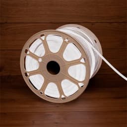 Гибкий неон SMD 8х16мм 120 LEDм БЕЛЫЙ односторонний 24В бухта 50м NEONNIGHT 131125