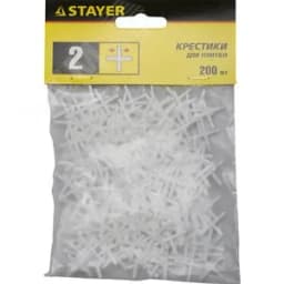Крестики для плитки 2 мм 200 шт