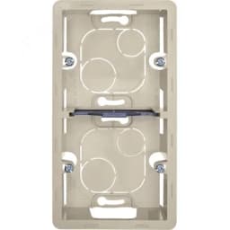 Коробка накладного монтажа 2 поста INSPIRIA слоновая кость LEGRAND
