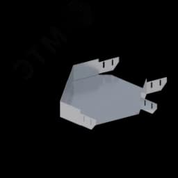 Лоток монтажный угловой 90 горизонтальный ЛУ90Г.300.200.528.2.1 СОЭМИ