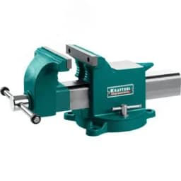 Тиски стальные слесарные STEEL, 150 мм ЗУБР