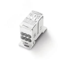 Блок распределительный на DIN-рейку/МП 125А, 2 вх.клеммы 6 вых.клемм IP10