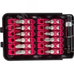 Набор бит РАКЕТА кованые в пластиковом боксе, 12шт