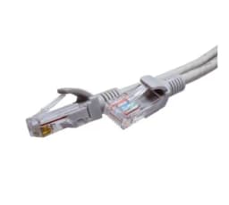 Патч-корд SUPRLAN UTP 5e 4x2 26AWG (7x0.16mm) Cu LSZH серый 1м, шт (10-0142)