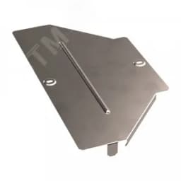 Крышка переходника симметричного Стандарт INOX (AISI 409) 400х200