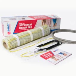 Теплый пол Energy Mat под плитку 2,14 м², 340 Вт, без термостата