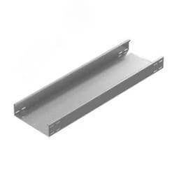 Промышленный лоток кабельный неперфорированный 500х85х3000, толщина 2,0 мм, Сендзимир цинк