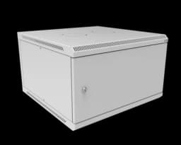 Шкаф телекоммуникационный настенный разборный МИКсистем 19" Basis 6U 600*600 дверь металл