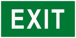 Табло Молния-12 "EXIT"