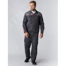 Костюм Фаворит-2 (тк.Смесовая,210) п/к, т.серый/серый, р. 68-70/182-188