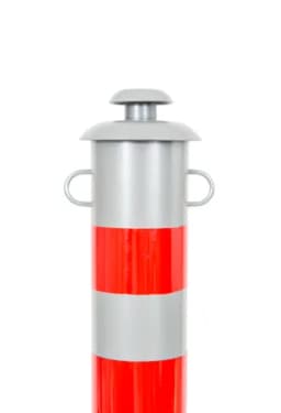 Столбик парковочный "ГОРОД" бетонируемый с креплением для цепи 1000х76мм