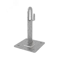 Держатель металлический для плоской кровли 100мм ND2106 DKC