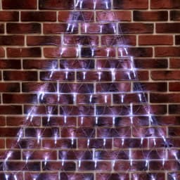 Гирлянда Сеть 2х2х15 м свечение с динамикой прозрачный ПВХ 136 LED 230 В цвет свечения белый контроллер в комлекте 215055