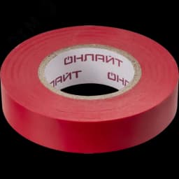 Изолента ОНЛАЙТ 71 678 OIT-B15-20/R красная