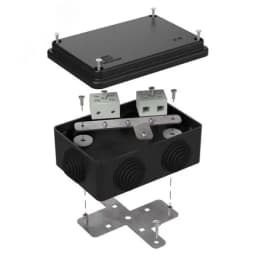 Коробка огнестойкая для о/п 40-0300-FR6.0-6 Е15-Е120 RAL7035 100х100х50 (14 шт/кор)